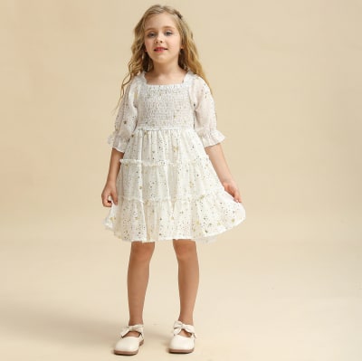 Vestido casual de estrellitas1