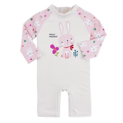 Traje de baño entero conejito