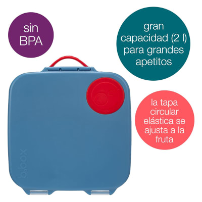 Lonchera con Divisiones Antiderrames Bbox - Blue Blaze