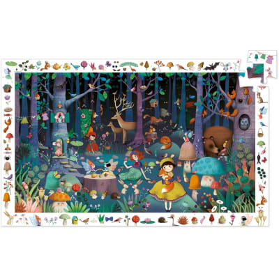 Puzzle Bosque Encantado 100 Piezas Djeco1