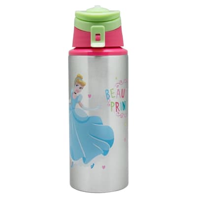 Botella Metalica Princesas Disney de 500ml