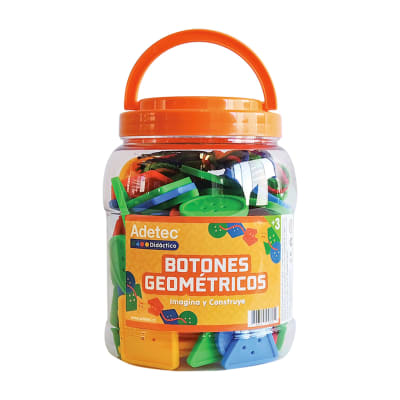 Botones Geométricos Para Hilar 100 Piezas1