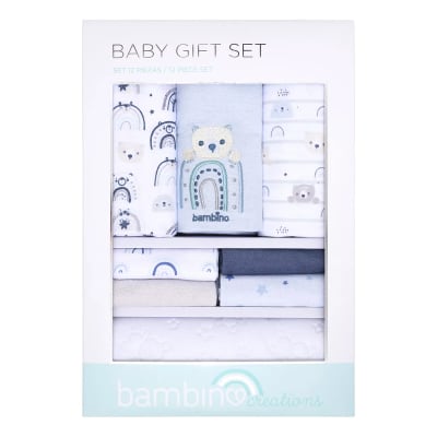Caja de Regalo Osito 12 Piezas Bambino1