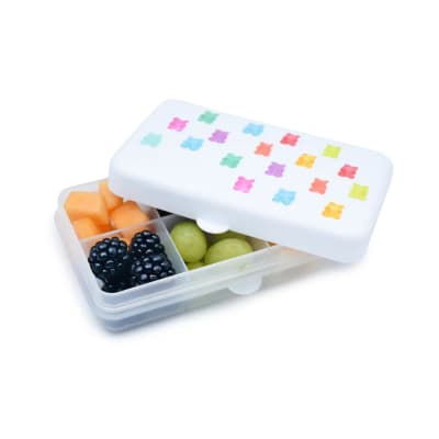 Caja Contenedora Mini Blanco Snacks