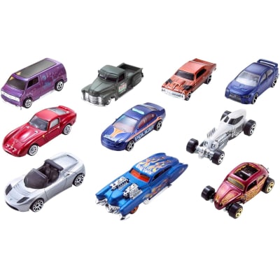 Hot Wheels 10 Autos Coleccionables1