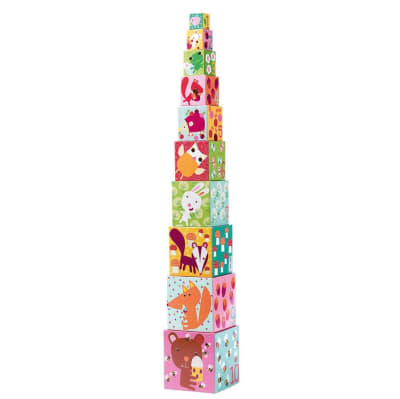 Cubos Apilables Bosque Djeco1