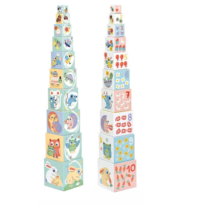 Cubos Apilables Baby loki Djeco1