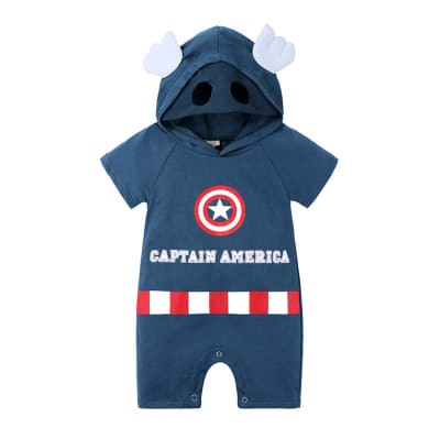 Disfraz Capitán america manga corta1