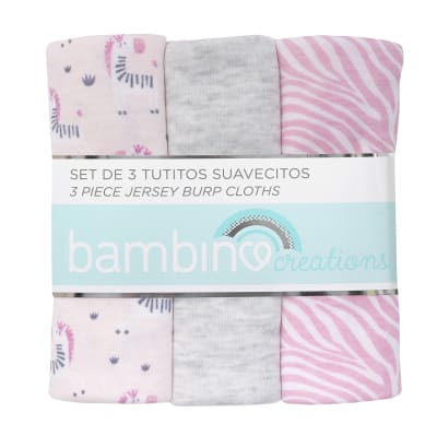 Set 3 Tutitos Suavecitos Cebras Bambino