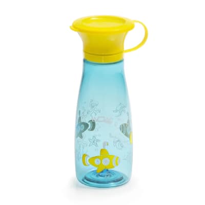 Vaso antiderrame 360° mini celeste1