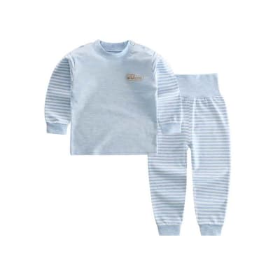 Pijama 2 Piezas Bebe Celeste1