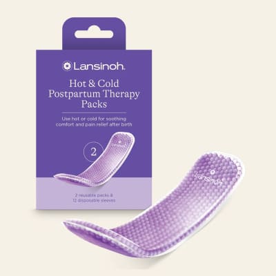 Compresas Frío/Calor Posparto Lansinoh – Alivio Seguro y Natural para Mamás