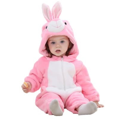Pijama Enterita Conejito Rosa1