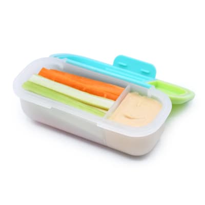 Contenedor de Snacks y Salsa Verde Melii