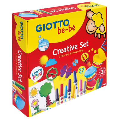 Set Creativo Giotto Bebe Colorear Moldear1