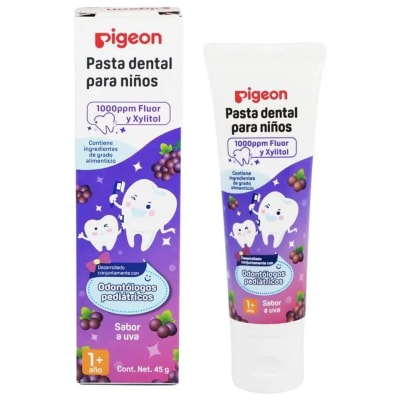 Pasta Dental Uva Para Niños Pigeon