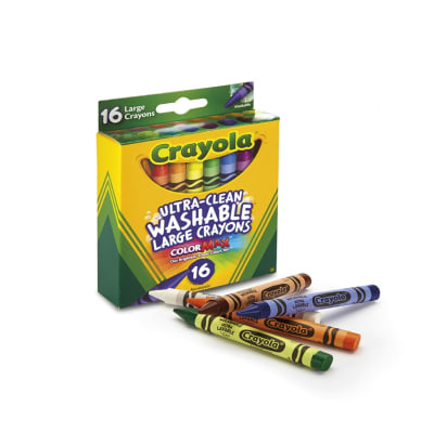 Crayones Lavables 16 Unidades De Cera Crayola1