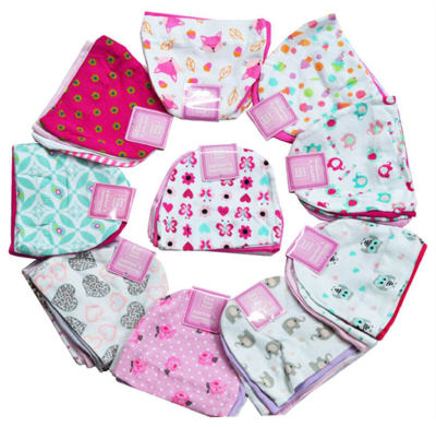 Pack de 5 gorritos de algodón niña1