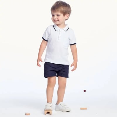 Conjunto Mateo Polera Bermuda