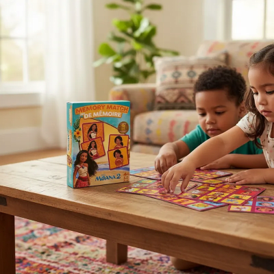 Juego De Memoria Moana 2 Novelty 72 Cartas Disney
