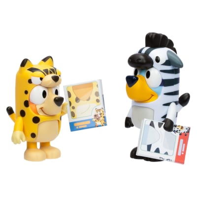 Pack de 2 Figuras Bluey Disfrazados1