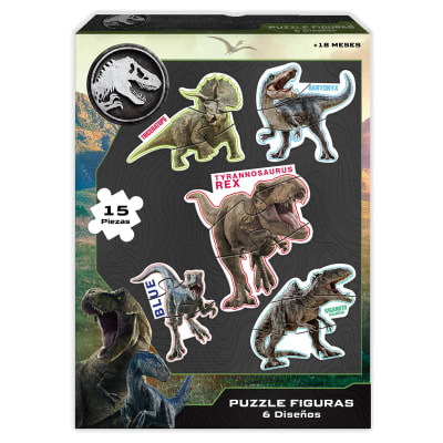 Puzzle Jurassic World Aprendizaje 5 en 1