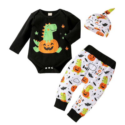 Disfraz Halloween Dino calabaza