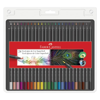 Lápices SuperSoft 24 unidades Ecolapices9