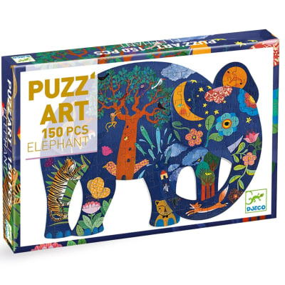 Puzzle Elefante 150 Piezas Djeco1