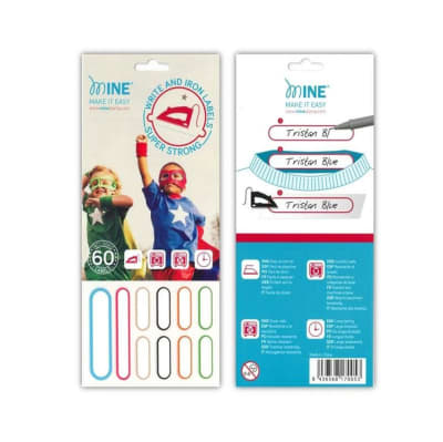 Etiquetas Escribe y Plancha 60 unidades