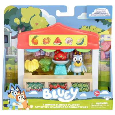 Bluey Juguete Farmers Market Playset Juegos de Rol