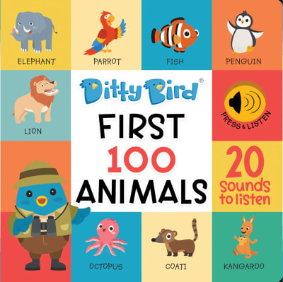 Libro Interactivo Musical First 100 Animals