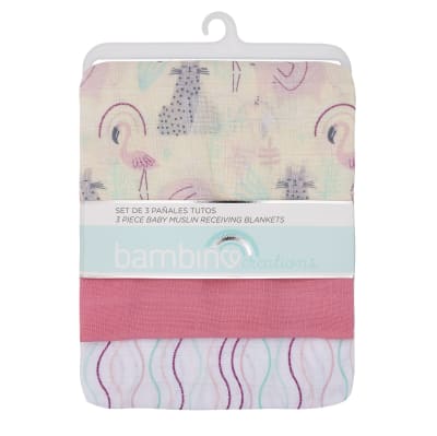 Set 3 Pañales Tutos Bambino Flamingos