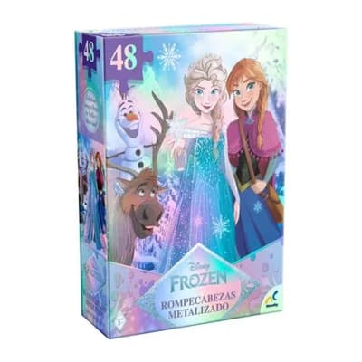 Puzzle Frozen Metalizado 48 Piezas