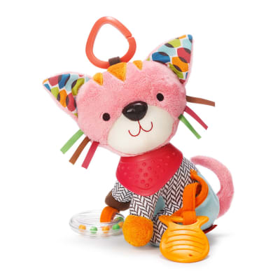 Peluche Sensorial Con Mordedor gatico