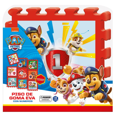 Piso de Goma Eva de Paw Patrol1