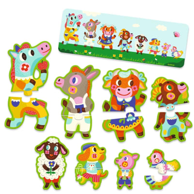 Puzzle Duo Granja Djeco