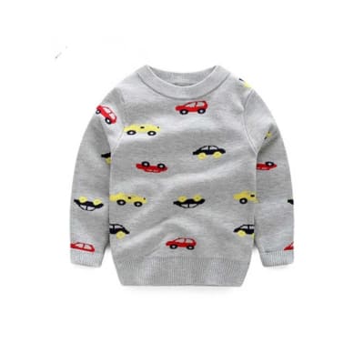 Sweaters Tejido Gris Autitos1