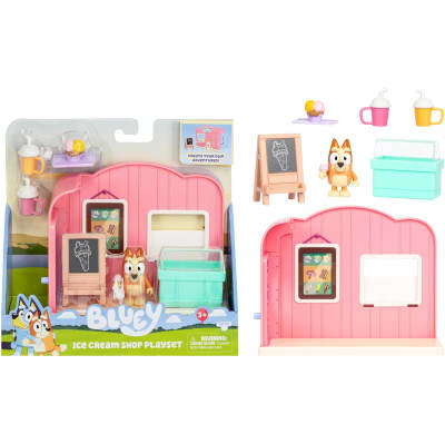 Bluey Juguete Heladeria Ice Cream Shop Playset Juegos Rol1