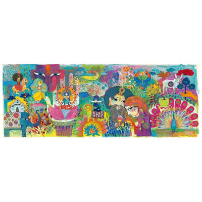 Puzzle Magic India 1000 Piezas Djeco1