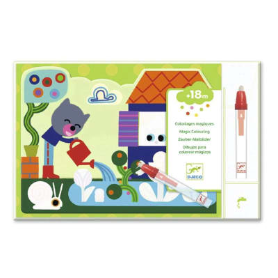 Dibujos Para Colorear Jardin Djeco