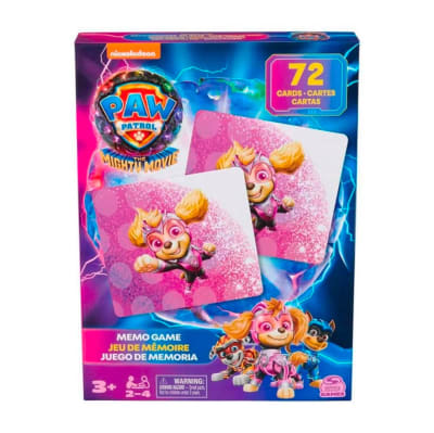 Juego de memoria Paw Patrol 72 Cartas1