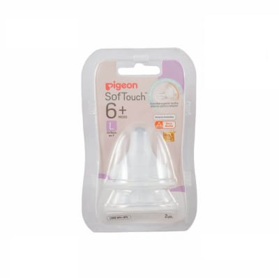 Pack Tetinas Softouch 6+ Meses L Pigeon