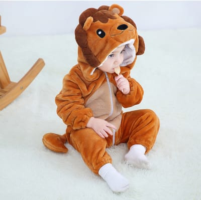 Pijama Enterita Polar León