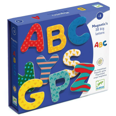 Letras Magnéticas 38 Piezas Djeco1