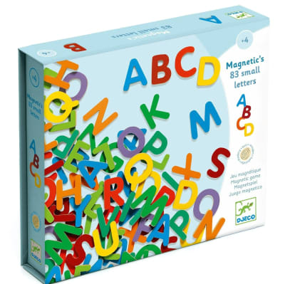 Letras Magnéticas 83 Piezas Djeco1