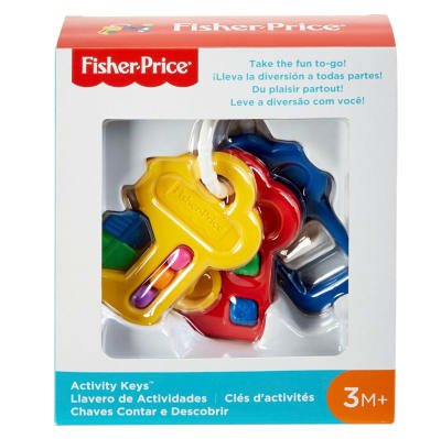 Sonajero llavero de actividades Fisher Price1