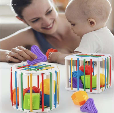 Cubo de Encaje Figuras Geométricas1