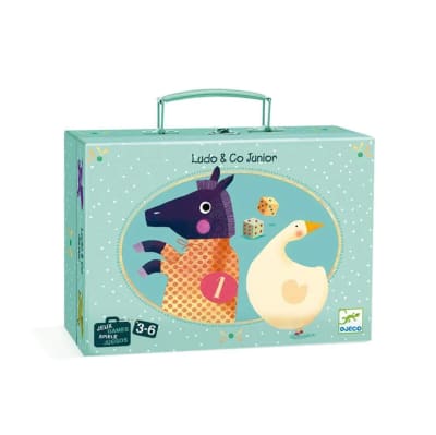 Juego Clasico Ludo Y Oca Junior Djeco1