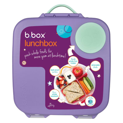 Lonchera con Divisiones Antiderrames Bbox - Lila Pop1